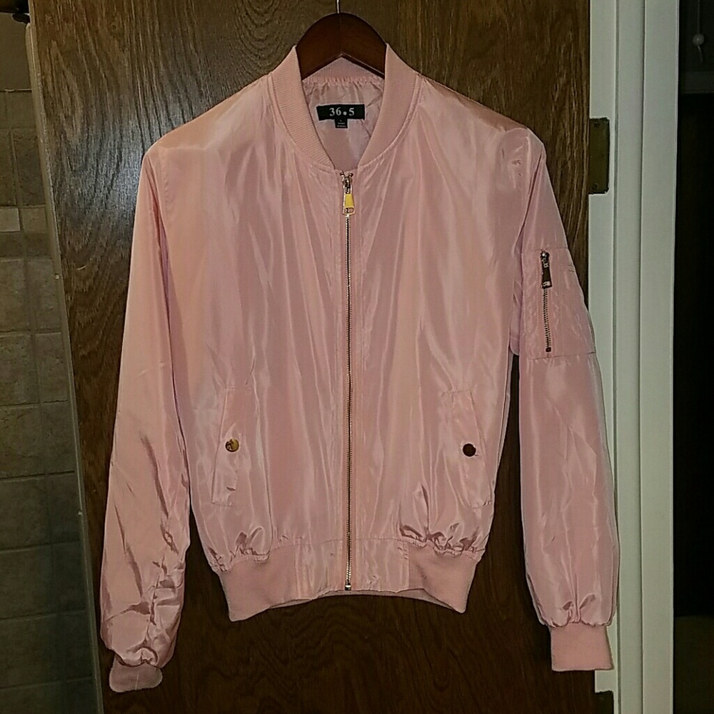 Baby pink bomber